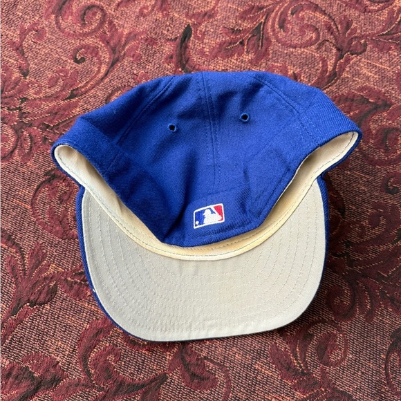 90s Toronto Blue Jays New Era Fitted Hat 7 3/8 - Picture 4 of 4
